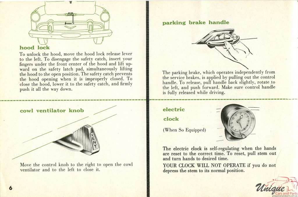 1956 DeSoto Owners Manual Page 36
